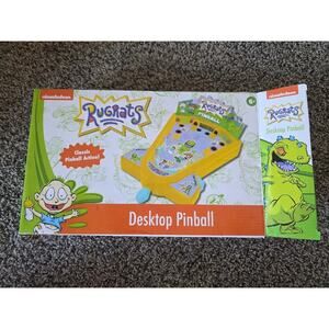 Rugrats Desktop Pinball Nickelodeon Retro 90s Toy Reptar Tommy Chuckie